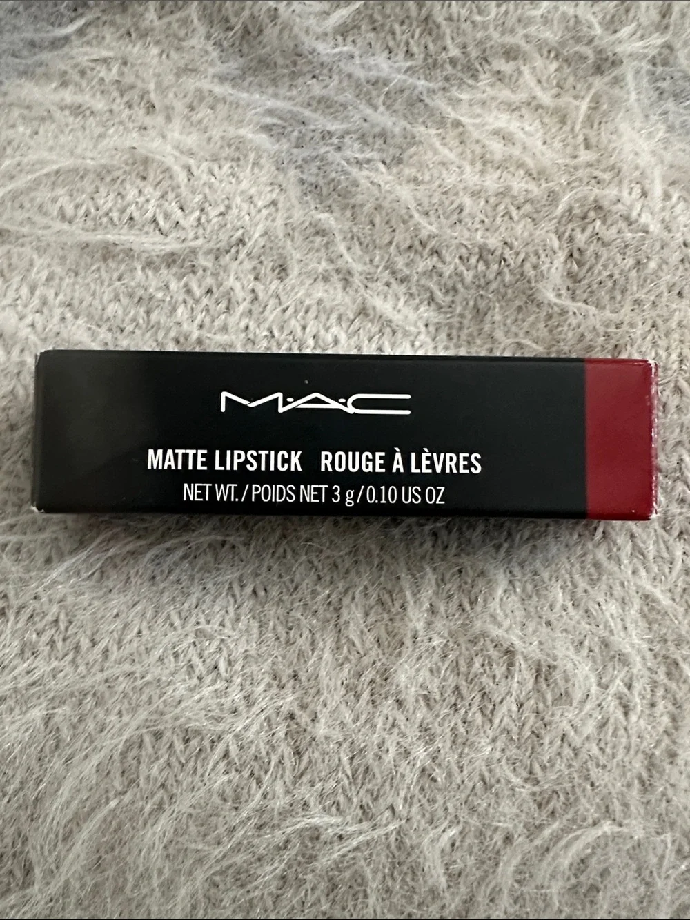 MAC Matte Lipstick 612 Russian Red 3g Full Size Authentic NIB